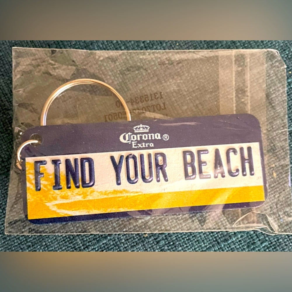 Corona keychain